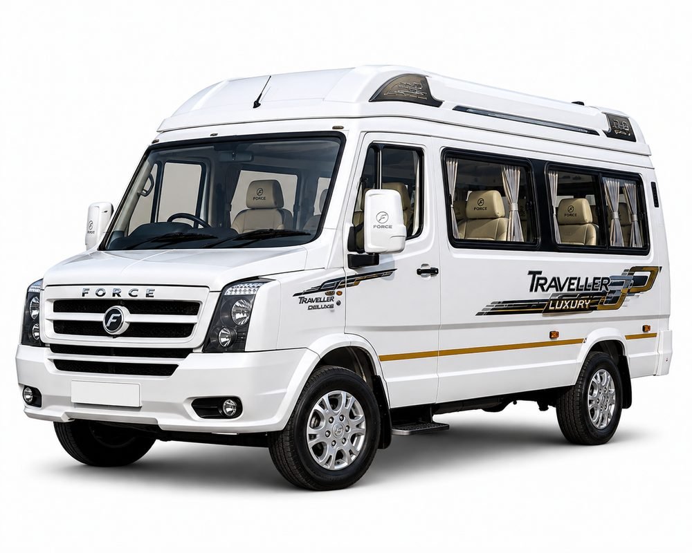 9 Seater Luxury Tempo Traveller Rental in Goa